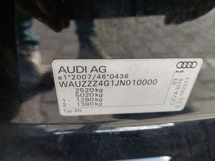 Photo 23 VIN: WAUZZZ4G1JN010000 - AUDI A6 ALLROAD QUATTRO 