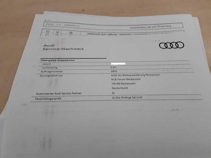 Photo 10 VIN: WAUZZZ4G1JN050013 - AUDI A6 