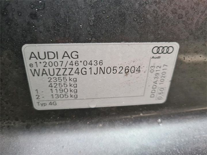 Photo 14 VIN: WAUZZZ4G1JN052604 - AUDI A6 AVANT 