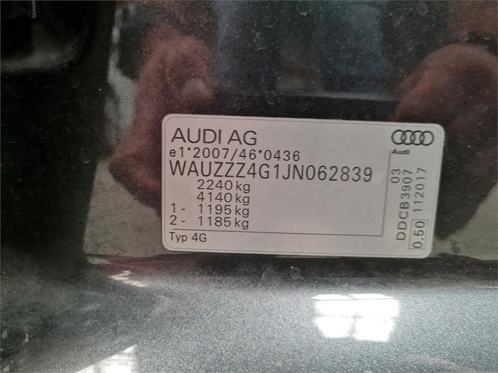 Photo 4 VIN: WAUZZZ4G1JN062839 - AUDI A6 