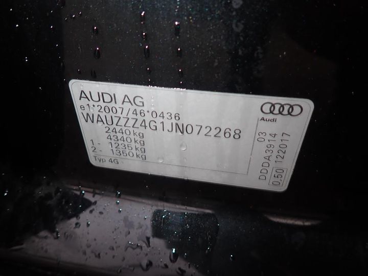 Photo 17 VIN: WAUZZZ4G1JN072268 - AUDI A6 AVANT 