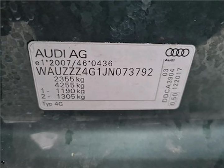 Photo 11 VIN: WAUZZZ4G1JN073792 - AUDI A6 AVANT DIESEL - 2015 