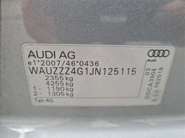 Photo 4 VIN: WAUZZZ4G1JN125115 - AUDI A6 