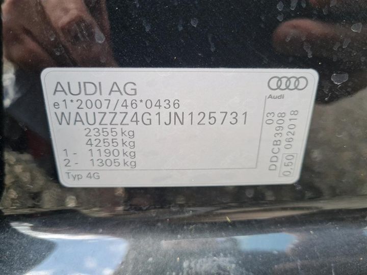 Photo 3 VIN: WAUZZZ4G1JN125731 - AUDI A6 