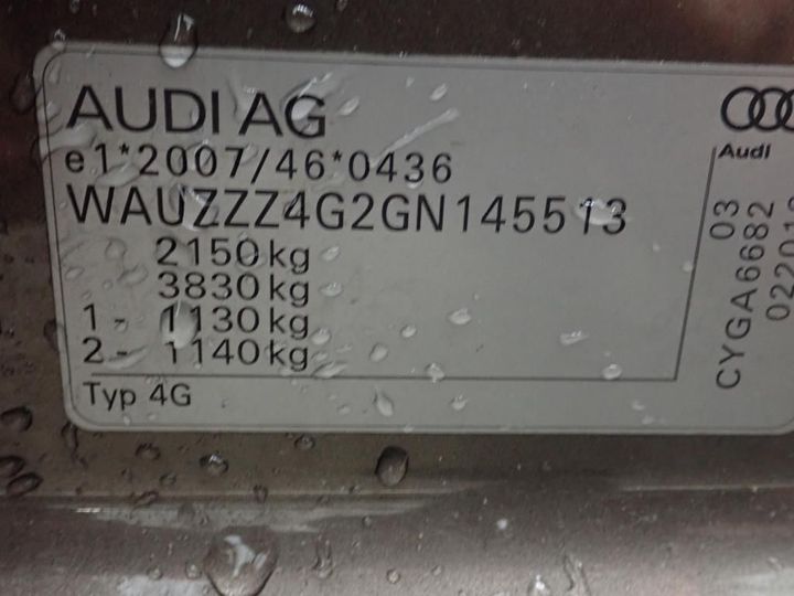 Photo 13 VIN: WAUZZZ4G2GN145513 - AUDI A6 