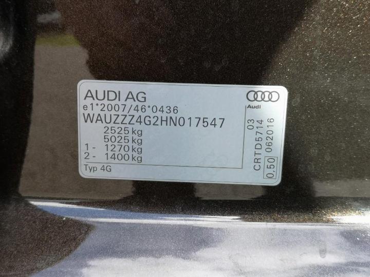 Photo 2 VIN: WAUZZZ4G2HN017547 - AUDI A6 