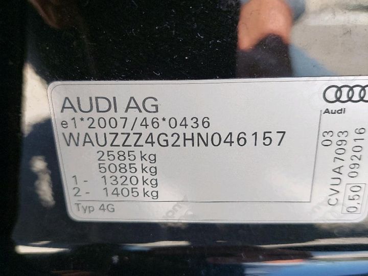 Photo 17 VIN: WAUZZZ4G2HN046157 - AUDI A6 ALLROAD 