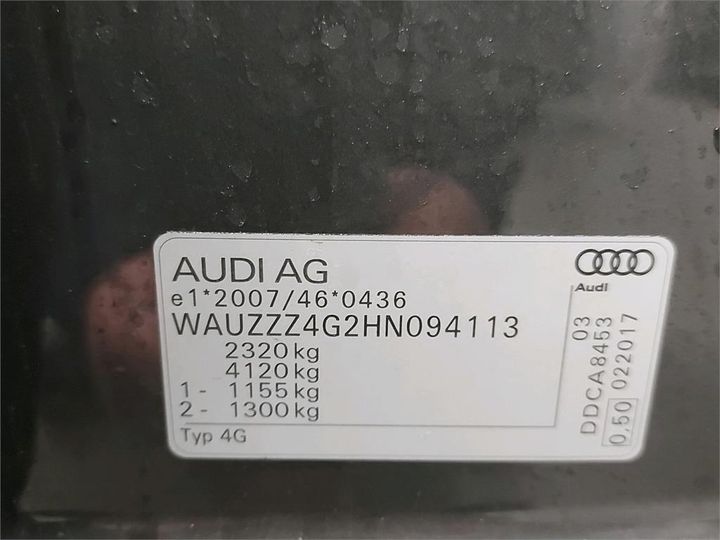 Photo 6 VIN: WAUZZZ4G2HN094113 - AUDI A6 AVANT 