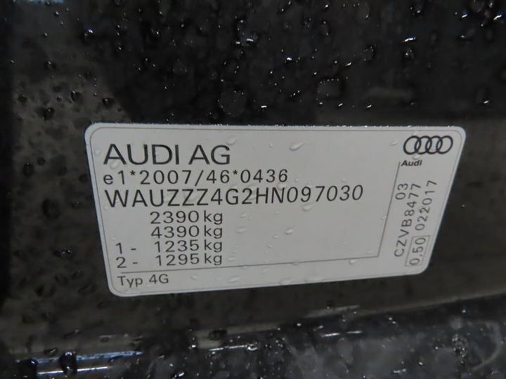 Photo 4 VIN: WAUZZZ4G2HN097030 - AUDI A6 AVANT 