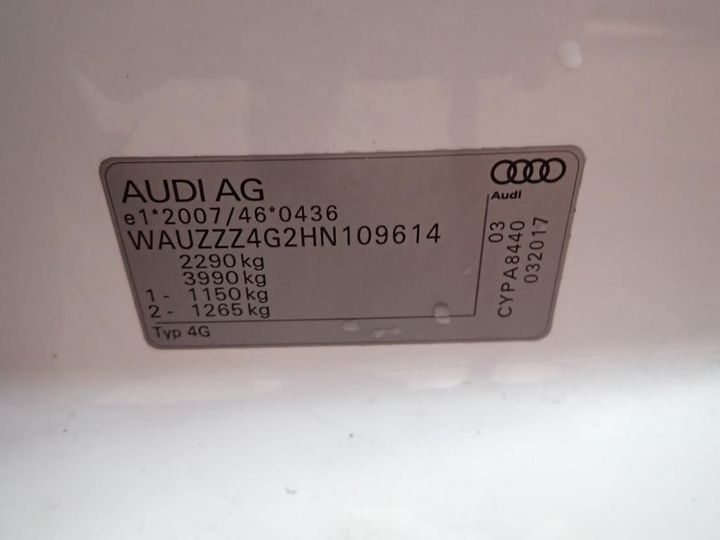 Photo 17 VIN: WAUZZZ4G2HN109614 - AUDI A6 