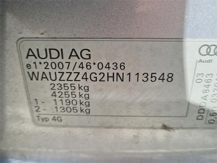 Photo 4 VIN: WAUZZZ4G2HN113548 - AUDI A6 