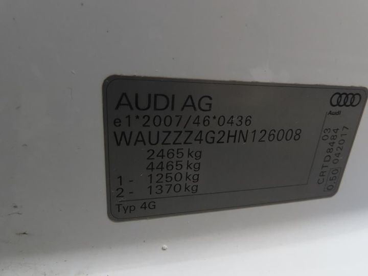 Photo 13 VIN: WAUZZZ4G2HN126008 - AUDI A6 AVANT 