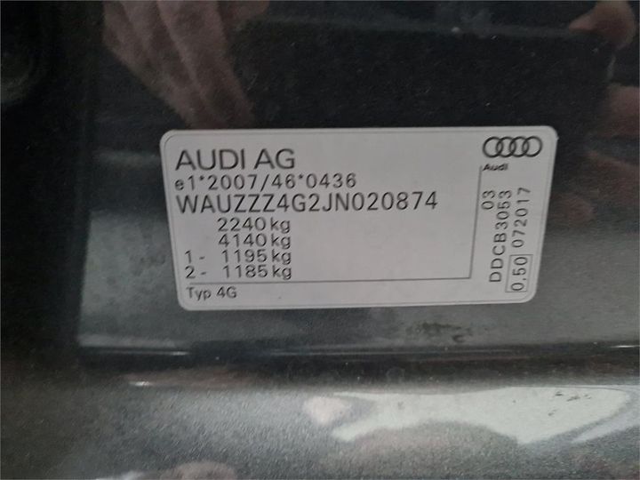 Photo 13 VIN: WAUZZZ4G2JN020874 - AUDI A6 