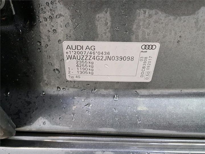 Photo 8 VIN: WAUZZZ4G2JN039098 - AUDI A6 