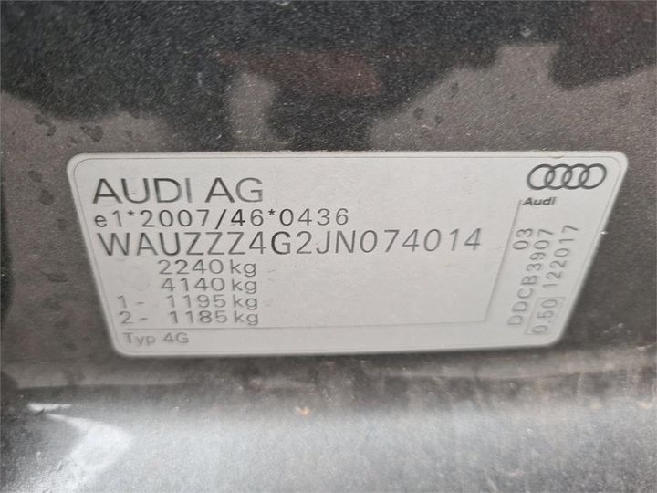 Photo 15 VIN: WAUZZZ4G2JN074014 - AUDI A6 