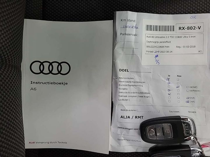 Photo 13 VIN: WAUZZZ4G2JN087944 - AUDI A6 LIMOUSINE 