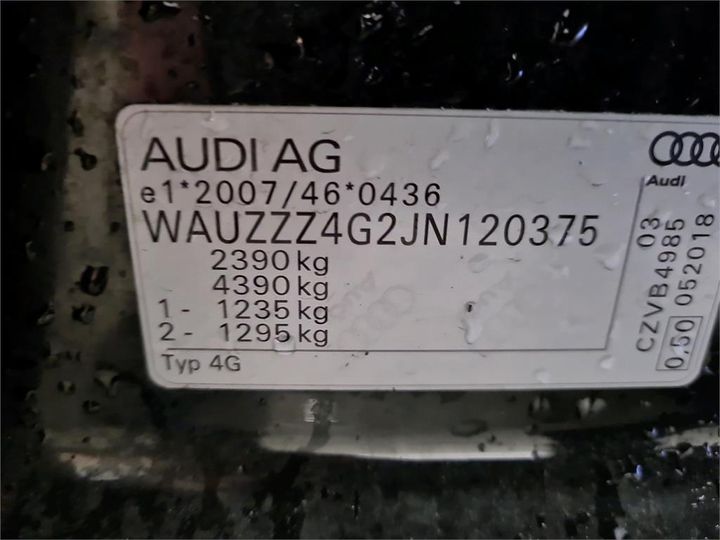 Photo 6 VIN: WAUZZZ4G2JN120375 - AUDI A6 