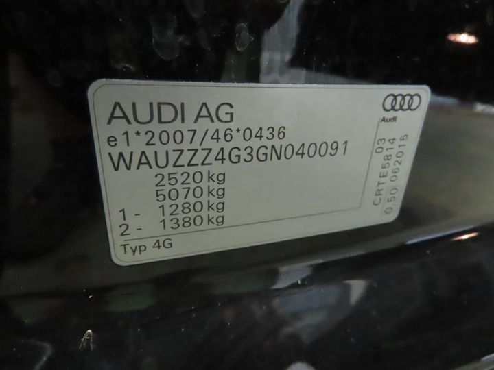 Photo 15 VIN: WAUZZZ4G3GN040091 - AUDI A6 ALLROAD QUATTRO 