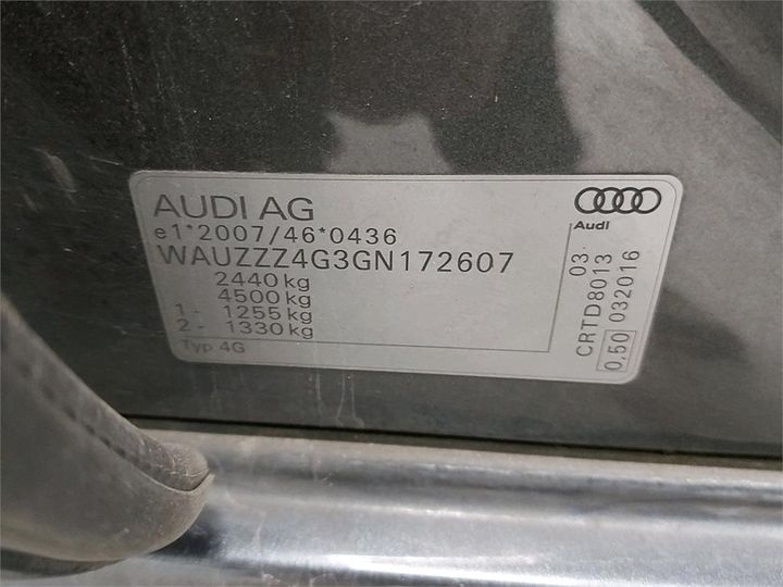 Photo 6 VIN: WAUZZZ4G3GN172607 - AUDI A7 SPORTBACK 