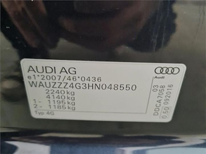 Photo 12 VIN: WAUZZZ4G3HN048550 - AUDI A6 DIESEL - 2015 