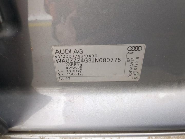 Photo 18 VIN: WAUZZZ4G3JN080775 - AUDI A6 AVANT 