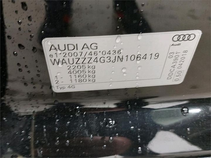 Photo 6 VIN: WAUZZZ4G3JN106419 - AUDI A6 