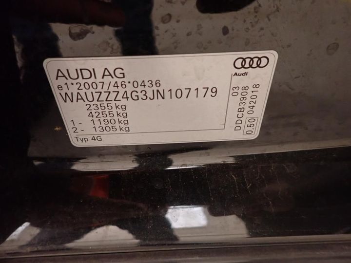 Photo 8 VIN: WAUZZZ4G3JN107179 - AUDI A6 AVANT 