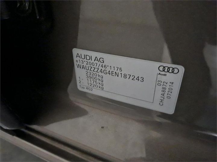 Photo 4 VIN: WAUZZZ4G4EN187243 - AUDI A6 