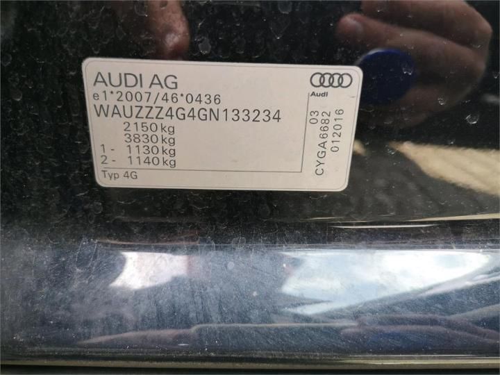 Photo 11 VIN: WAUZZZ4G4GN133234 - AUDI A6 