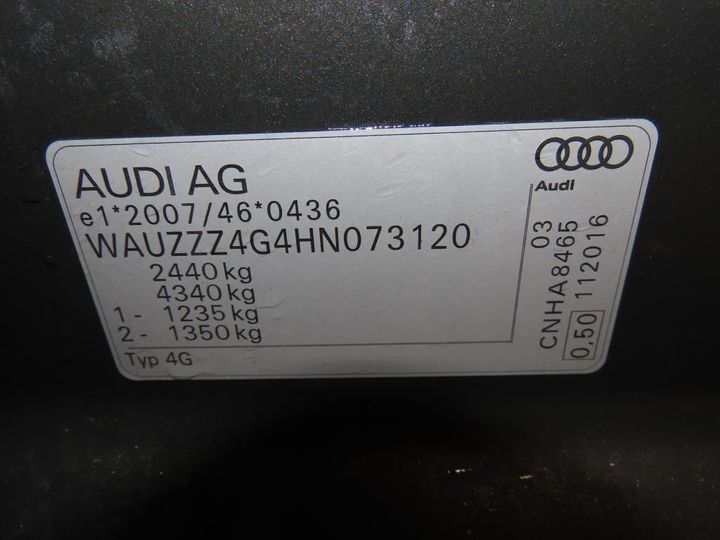 Photo 13 VIN: WAUZZZ4G4HN073120 - AUDI A6 AVANT 