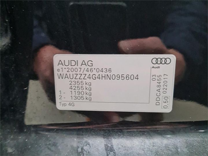 Photo 6 VIN: WAUZZZ4G4HN095604 - AUDI A6 AVANT 