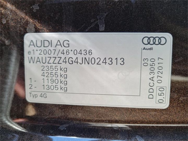 Photo 6 VIN: WAUZZZ4G4JN024313 - AUDI A6 AVANT 