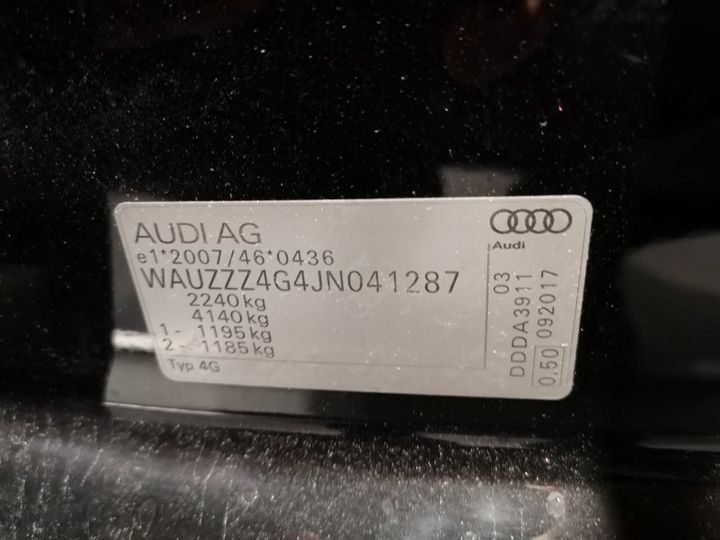 Photo 8 VIN: WAUZZZ4G4JN041287 - AUDI A6 