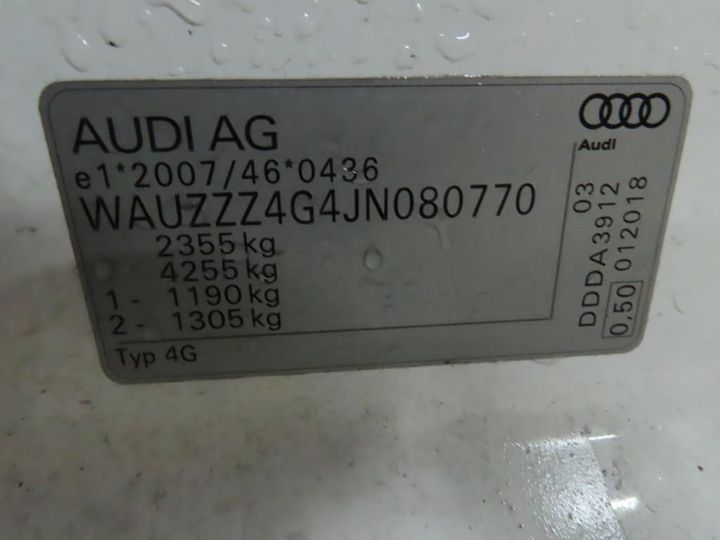 Photo 13 VIN: WAUZZZ4G4JN080770 - AUDI A6 AVANT 