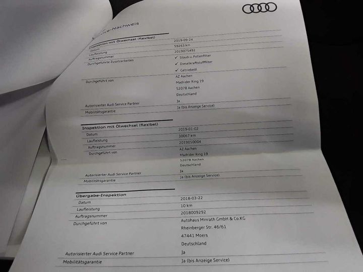 Photo 31 VIN: WAUZZZ4G4JN095124 - AUDI A6 AVANT 2.0 TDI 