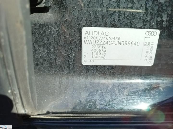 Photo 8 VIN: WAUZZZ4G4JN098640 - AUDI A6 AVANT 