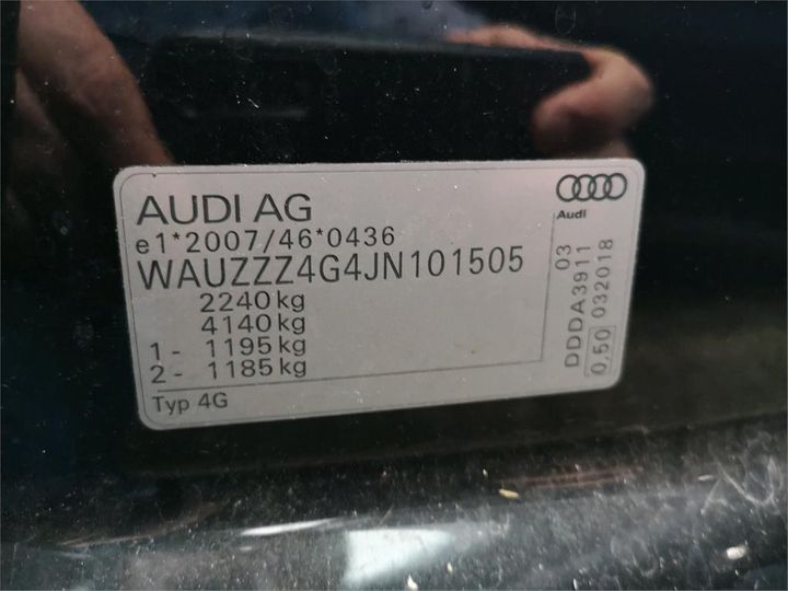 Photo 13 VIN: WAUZZZ4G4JN101505 - AUDI A6 