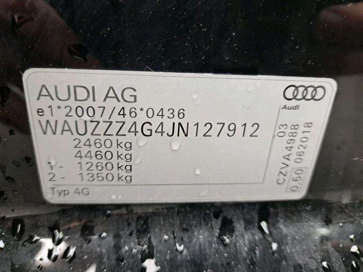 Photo 7 VIN: WAUZZZ4G4JN127912 - AUDI A6 AVANT 