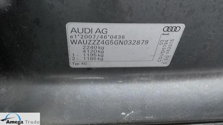 Photo 10 VIN: WAUZZZ4G5GN032879 - AUDI A6 LIMOUSINE 