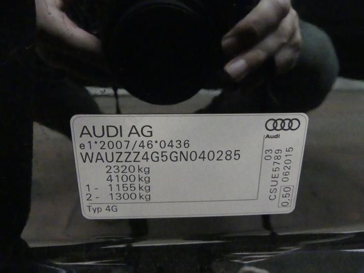 Photo 6 VIN: WAUZZZ4G5GN040285 - AUDI A6 AVANT 