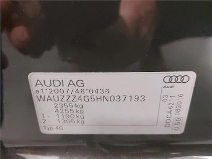 Photo 11 VIN: WAUZZZ4G5HN037193 - AUDI A6 AVANT DIESEL - 2015 