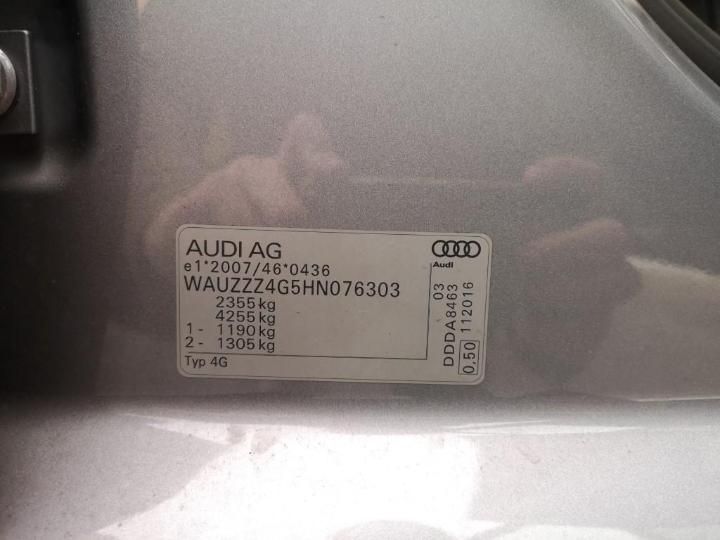 Photo 7 VIN: WAUZZZ4G5HN076303 - AUDI A6 AVANT 