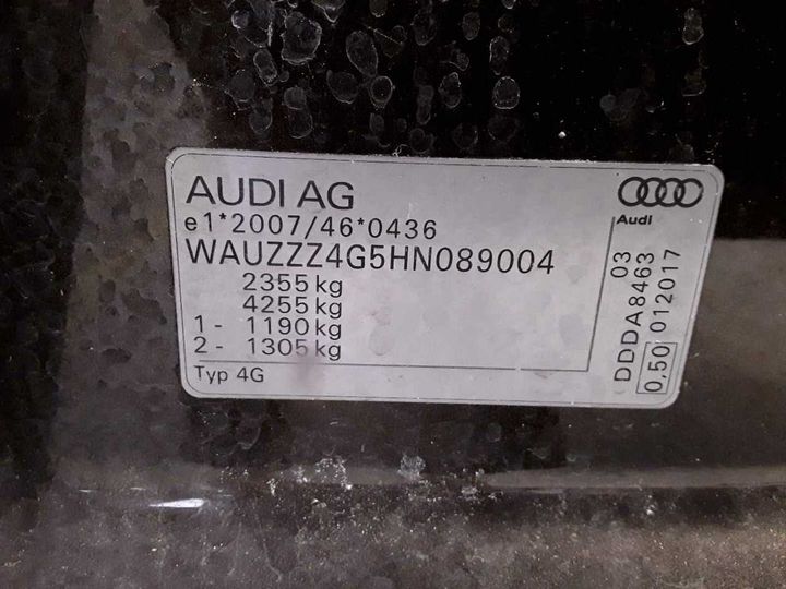 Photo 13 VIN: WAUZZZ4G5HN089004 - AUDI A6 AVANT 2.0 TDI 