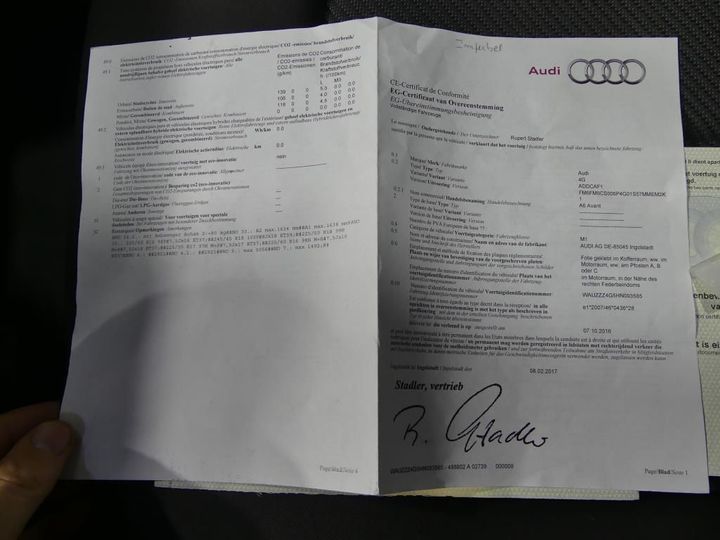 Photo 14 VIN: WAUZZZ4G5HN093585 - AUDI A6 AVANT 