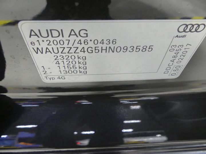 Photo 4 VIN: WAUZZZ4G5HN093585 - AUDI A6 AVANT 