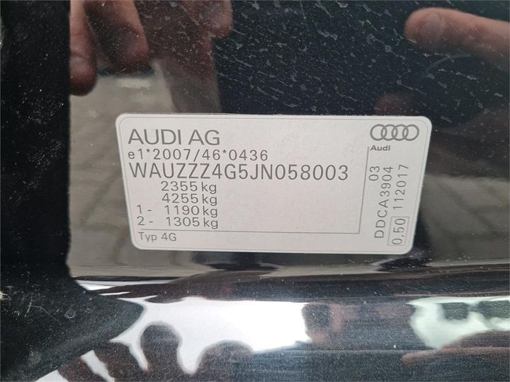 Photo 6 VIN: WAUZZZ4G5JN058003 - AUDI A6 AVANT 