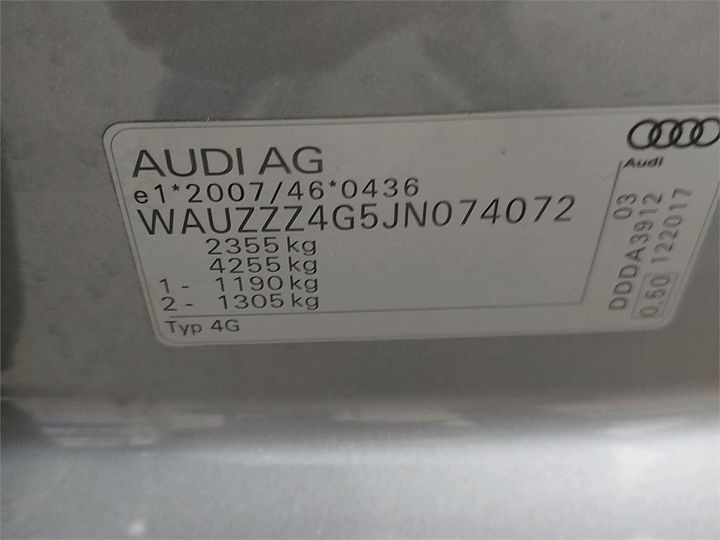 Photo 6 VIN: WAUZZZ4G5JN074072 - AUDI A6 AVANT 