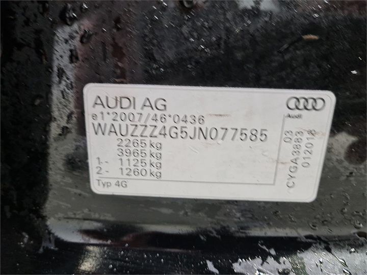 Photo 8 VIN: WAUZZZ4G5JN077585 - AUDI A6 