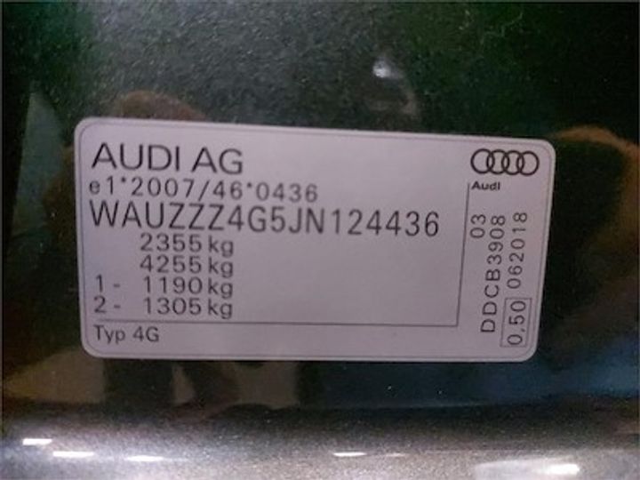 Photo 11 VIN: WAUZZZ4G5JN124436 - AUDI A6 AVANT DIESEL - 2015 