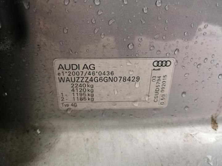 Photo 6 VIN: WAUZZZ4G6GN078429 - AUDI A6 